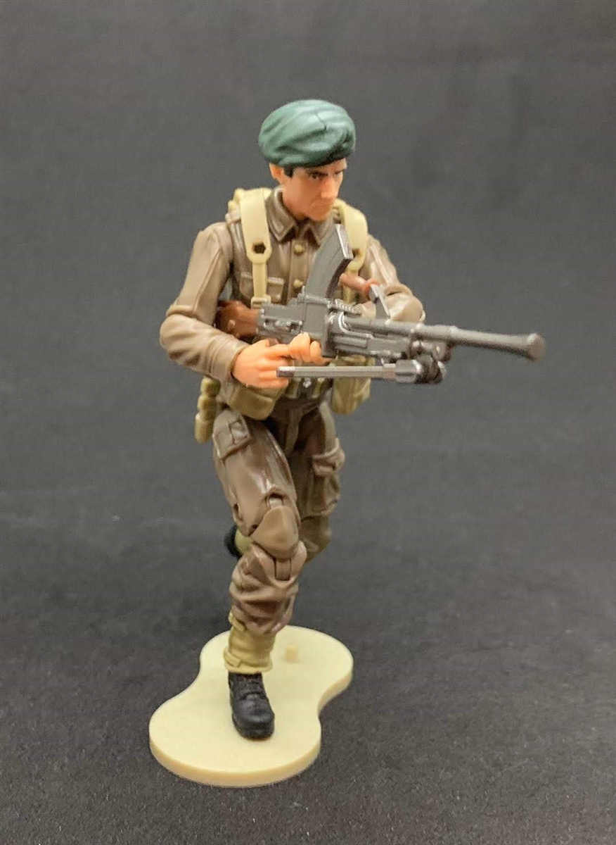 MTF WWII - Deluxe US ARMY JAPANESE-AMERICAN SOLDIER with Gear - 1:18 Scale  Marauder Task Force Action Figure