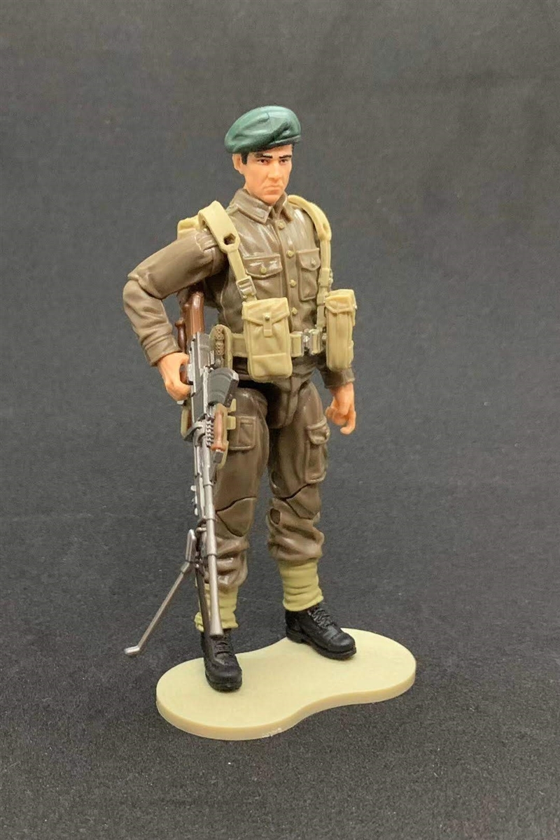 MTF WWII - Deluxe BRITISH BREN MACHINE GUNNER With Gear - 1:18 Scale ...