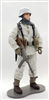 MTF WWII - Deluxe GERMAN "WINTER" WHITE PANZER GRENADIER MP44 GUNNER with Gear - 1:18 Scale Marauder Task Force Action Figure