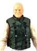 Male Vest: Model 86 Type DARK GREEN Version - 1:18 Scale Modular MTF Accessory for 3-3/4" Action Figures