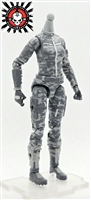 VAL "Urban-Ops MARK II" GRAY camo MTF FEMALE Valkyries Body WITHOUT Head - 1:18 Scale Marauder Task Force Action Figure