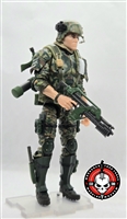 Marauder "XENO MARINE" Geared-Up MTF Male Trooper - 1:18 Scale Marauder Task Force Action Figure