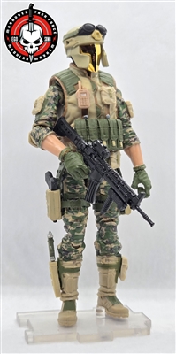 Marauder "BADLANDS TROOPER"  Geared-Up MTF Male Trooper - 1:18 Scale Marauder Task Force Action Figure