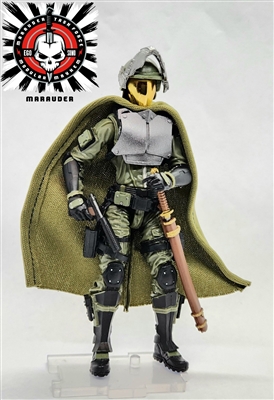 Marauder "BATTLE ARMOR COMMANDER" Geared-Up MTF Male Trooper - 1:18 Scale Marauder Task Force Action Figure