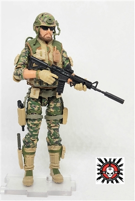 Marauder "POINT-MAN" Geared-Up MTF Male Trooper - 1:18 Scale Marauder Task Force Action Figure