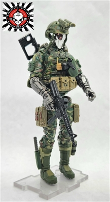 Marauder "CYBER RANGER" Geared-Up MTF Male Trooper - 1:18 Scale Marauder Task Force Action Figure