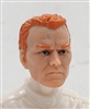 Male Head: "KELLY" LIGHT Skin Tone with RED Hair - 1:18 Scale MTF Accessory for 3-3/4" Action Figures