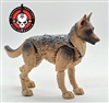 MTF K9 Dog Unit: "Jaeger" Tan & Black German Sheperd Version BASIC - 1:18 Scale Marauder Task Force Animal