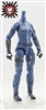 VAL "Security-Ops MARK II" BLUE MTF FEMALE Valkyries Body WITHOUT Head - 1:18 Scale Marauder Task Force Action Figure