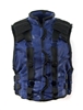 Male Vest: Model 86 Type BLUE & BLACK Version - 1:18 Scale Modular MTF Accessory for 3-3/4" Action Figures