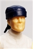 Headgear: "Do-Rag" Head Cover BLUE Version - 1:18 Scale Modular MTF Accessory for 3-3/4" Action Figures