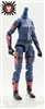 VAL "Elite-Ops MARK II" BLUE with RED MTF FEMALE Valkyries Body WITHOUT Head - 1:18 Scale Marauder Task Force Action Figure