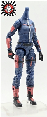 VAL "Elite-Ops MARK II" BLUE with RED MTF FEMALE Valkyries Body WITHOUT Head - 1:18 Scale Marauder Task Force Action Figure