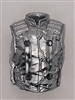 Male Vest: Model 86 Type SILVER Version - 1:18 Scale Modular MTF Accessory for 3-3/4" Action Figures
