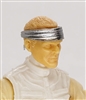 Headgear: Headband SILVER Version - 1:18 Scale Modular MTF Accessory for 3-3/4" Action Figures