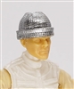 Headgear: Knit Cap "Ski Cap" SILVER Version - 1:18 Scale Modular MTF Accessory for 3-3/4" Action Figures